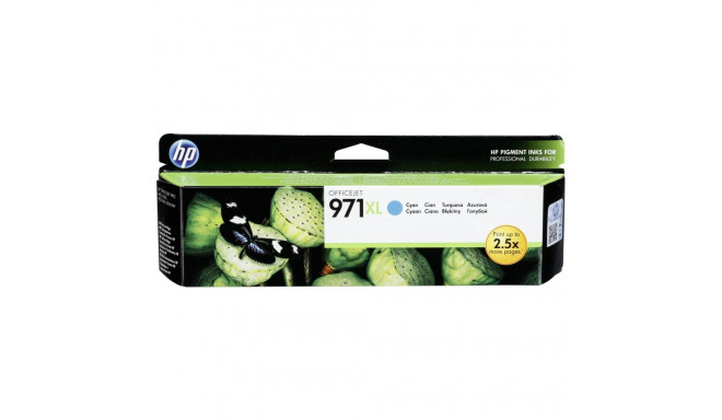 HP Ink No 971 HP971 HP 971 XL tsüaan (CN626AE)