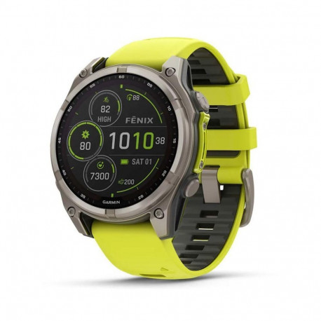 SMARTWATCH FENIX 8 APP. SOLAR/YELLOW 010-02907-21 GARMIN