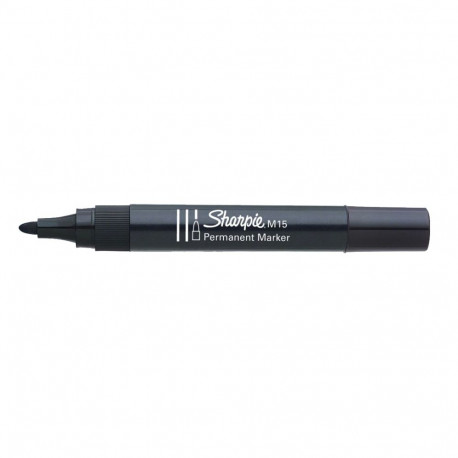 Marker "Sharpie" black. sp., M15 round.