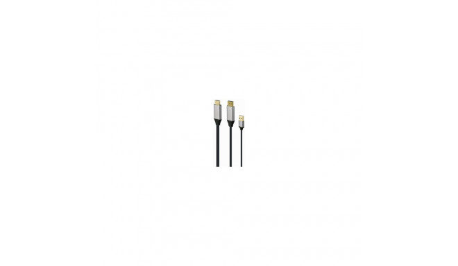 Gembird HDMI isane – DisplayPort isane 4K 2m must kaabel