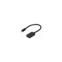 Gembird A-CM-DPF-02 video kaabli adapter 0.15 m USB Type-C DisplayPort must
