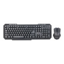 Gembird KBS-WM-02 keyboard RF Wireless QWERTY US English Black