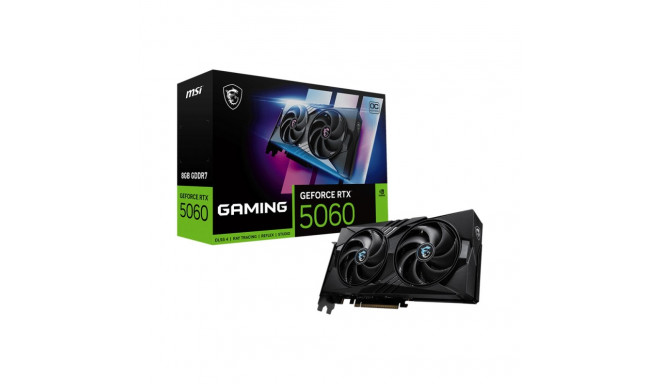 MSI GeForce RTX 5060 Gaming OC 8GB GDDR7 DLSS4 Graphics Card