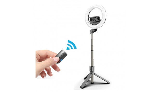 Mocco 4in1 Universal Selfie Stick with 3-tone LED Light / Tripod Stand / Bluetooth Remote Control / 