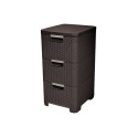 Chest of drawers Style 33x38x60cm dark brown