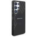 Case AMG kahekordne kiht rombid MagSafe Samsung Galaxy S25 Ultra must/punane