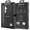 Case AMG kahekihiline rombidega MagSafe Samsung Galaxy S25+ must/punane