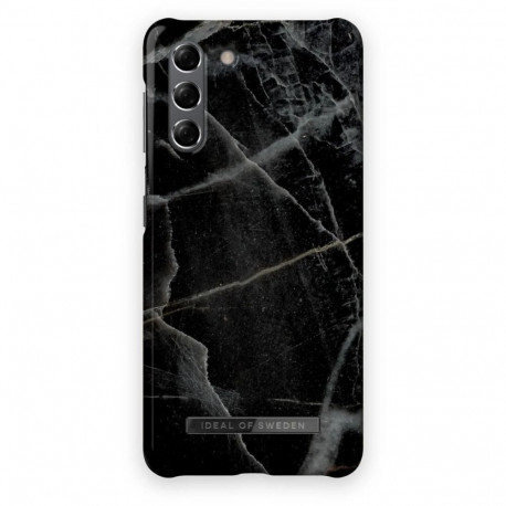 Mobiili tagakaas Ideal of Sweden Galaxy S21 Black Thunder Marble