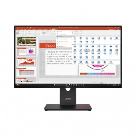 LENOVO ThinkVision T27-40 27inch IPS 16:9 1920x1080 300cd/m2 1500:1 HDMI DP VGA USB TopSeller