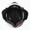 Ski helmet CASCO SP-2 Carbonic Visor valge S52-54