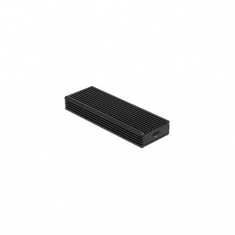 DeLOCK external USB Type-C combo enclosure for M.2 NVMe PCIe or SATA SSD, drive enclosure