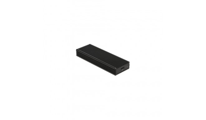 DeLOCK external USB Type-C combo enclosure for M.2 NVMe PCIe or SATA SSD, drive enclosure