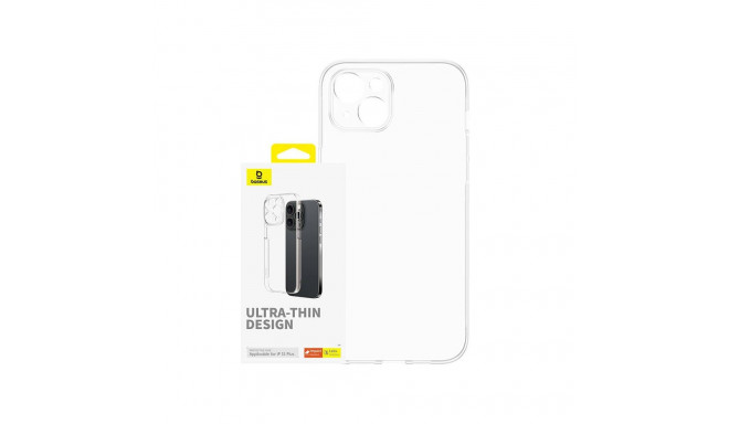 Phone Case for iPhone 15 Plus Baseus OS-Lucent Series (Clear)