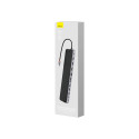 Hub 12w1 Baseus EliteJoy Gen2 series USB-C do 2xHDMI+ 3xUSB 3.0+ PD+ DP+ SD/TF+ RJ45+Type-C+ 3.5mm (