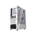 Darkflash A290 computer case (white) + 3 RGB fans