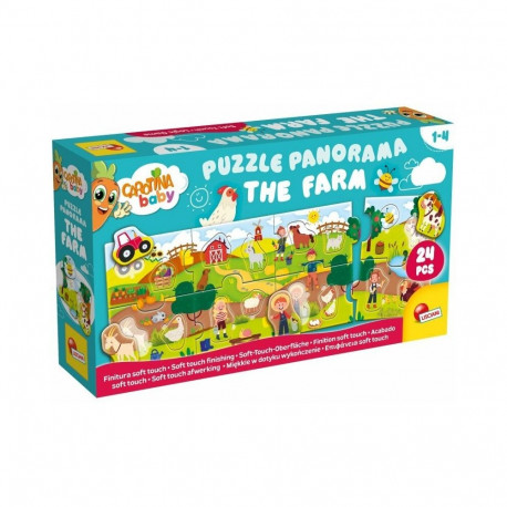 Carotina Baby Panorama puzzle - Farm