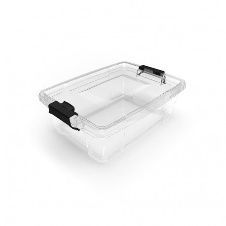 BOXSTORAG Q-LEAR 12L W/LID 35X28.5X21CM
