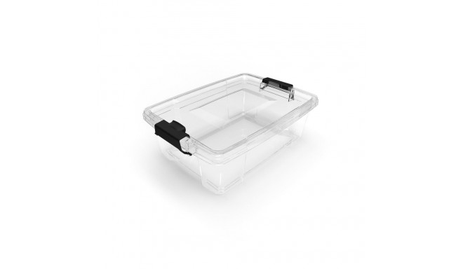 BOXSTORAG Q-LEAR 12L kaanega hoiukast 35x28.5x21cm