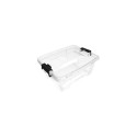 BOXSTORAG Q-LEAR 22L W/LID 45X34X20.5CM