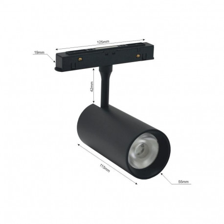 LED valgus MODOLED 12W 1080LM MLP1043M must