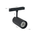 LED-valgusti MODOLED 12W 1080 luumenit MLP1043M Must