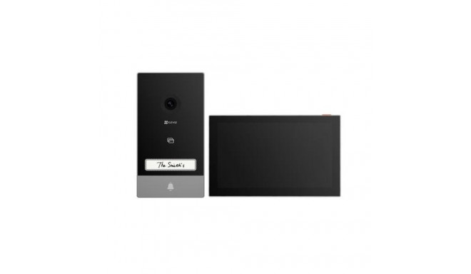 EZVIZ HP7 video intercom system 17.8 cm (7&quot;) Black, Silver