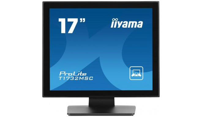 iiyama ProLite computer monitor 43.2 cm (17&quot;) 1280 x 1024 pixels LED Touchscreen Table Blac