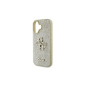 Guess Fixed Glitter Big 4G Case for iPhone 16 Plus - Gold
