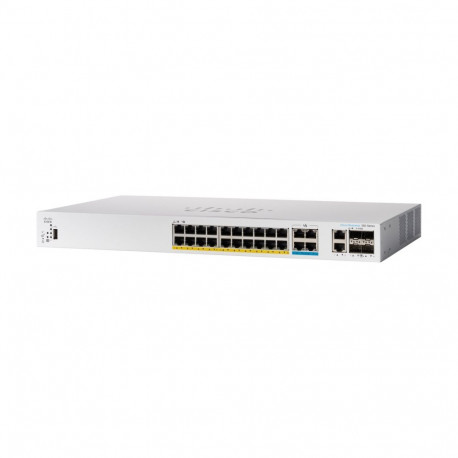 CISCO Catalyst 1300 24-Port Switch / 8-Port 2.5GE + 16-Port 1GE PoE+ with 375W power budget 4 x 10G 