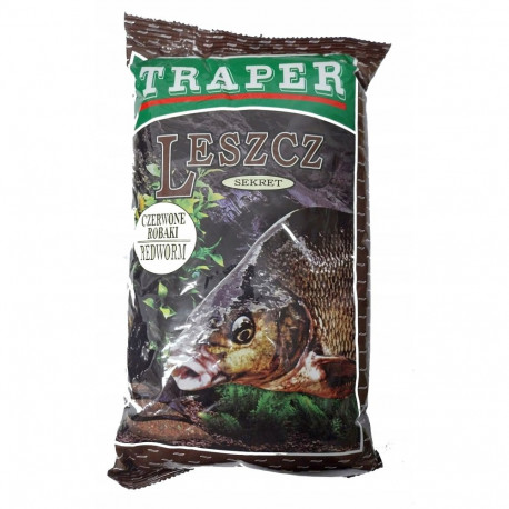 Groundbait TRAPER Sekret Bream Redworm 1kg