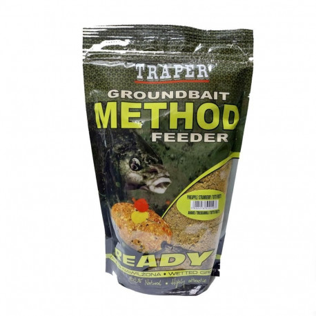 Groundbait TRAPER Method Feeder Ready Pineapple/Strawberry/Tutti Frutti 750g