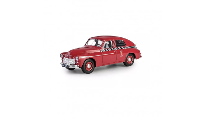Warszawa M-20 cherry red 1:43