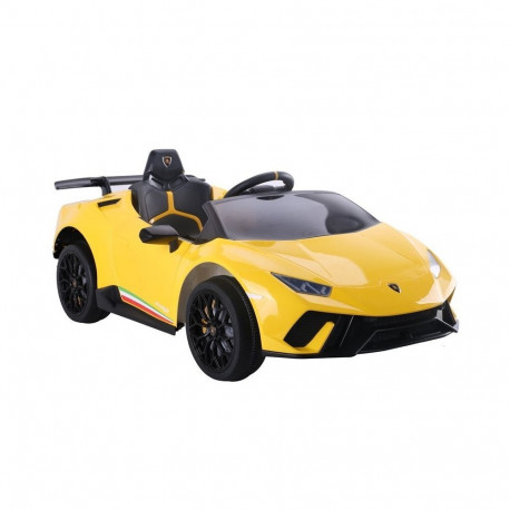 Auto Lamborghini Huracan kollane akuga