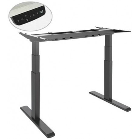 Up Up adjustable table frame Thor, black