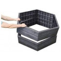 Garantia garden box Ergo, wood imitation