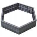 Garantia garden box Ergo, wood imitation