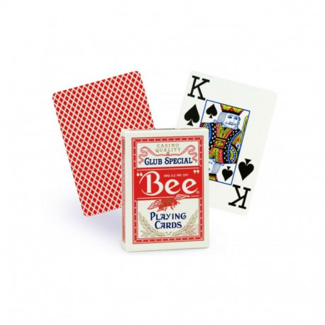 Bee Jumbo Poker Cards (Red)