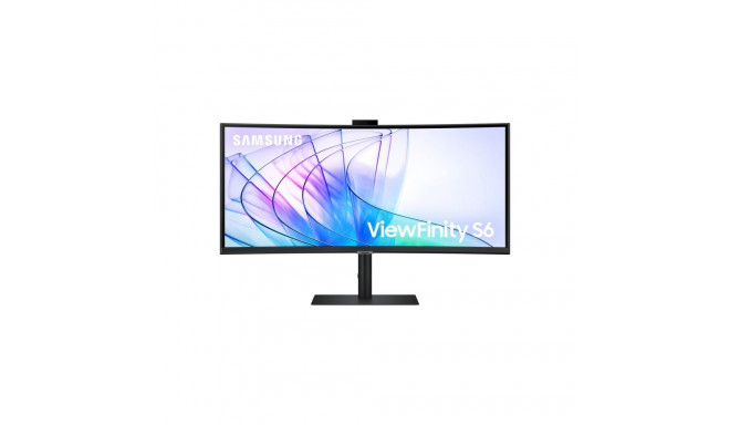 Samsung ViewFinity S6 S34C652VAU Monitor 34'' VA, UWQHD 3440x1440, 5 ms, 350 cd/m2, 100 Hz, Black