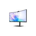 Samsung ViewFinity S6 S34C652VAU Monitor 34'' VA, UWQHD 3440x1440, 5 ms, 350 cd/m2, 100 Hz, Black