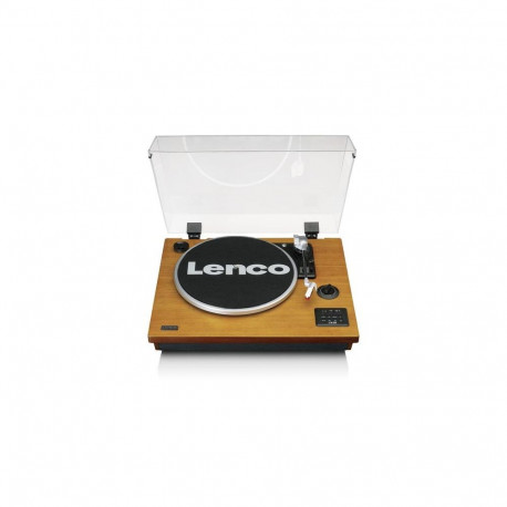 Lenco LS-55WA audio turntable Belt-drive audio turntable Wood Semi Automatic