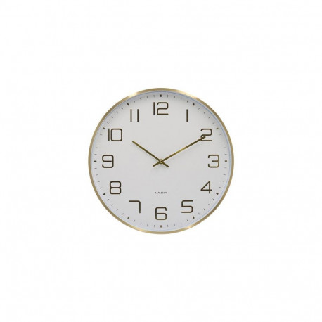 Karlsson KA5973WH wall/table clock Digital clock Round White