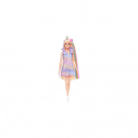 Barbie Fun & Fancy Doll & Accessories, Blonde Fashion Doll with Extra-Long Hair & 2 Look