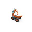 Hot Wheels Monster Trucks HW Transforming Rhinomite RC in 1:12 Scale with 1:64 Scale Toy Truck