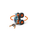 Hot Wheels Monster Trucks HW Transforming Rhinomite RC in 1:12 Scale with 1:64 Scale Toy Truck