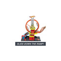 Hot Wheels City Super Loop Fire Station Playset, Track Set with 1 Toy Car
