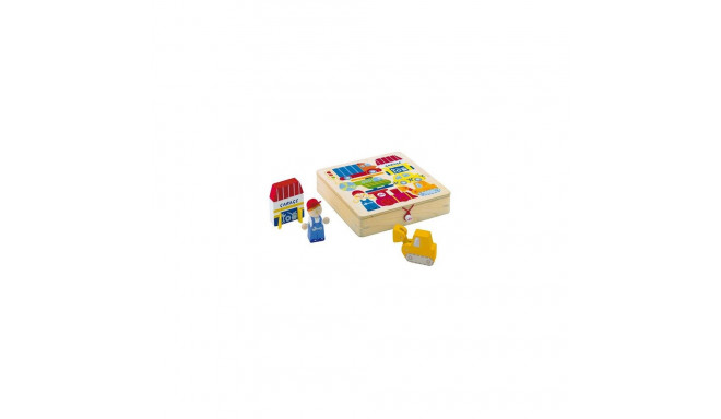 Sevi 81677 Block puzzle Buildings