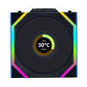 Lian Li UNI FAN SL Wireless LCD 120 Reverse Blade Computer case 12 cm Black 1 pc(s)