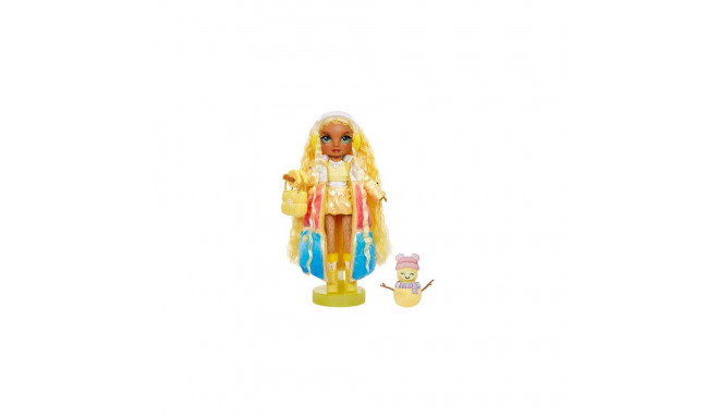 Rainbow High Winter Wonderland Doll- Sunny (Yellow)