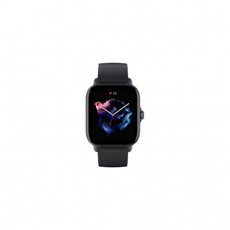 Amazfit GTS 3 4.45 cm (1.75") AMOLED 42 mm Digital 390 x 450 pixels Touchscreen Black GPS (
