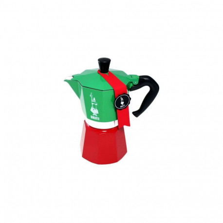 Bialetti 0005323 manual coffee maker Moka pot 0.24 L Green, Red, White